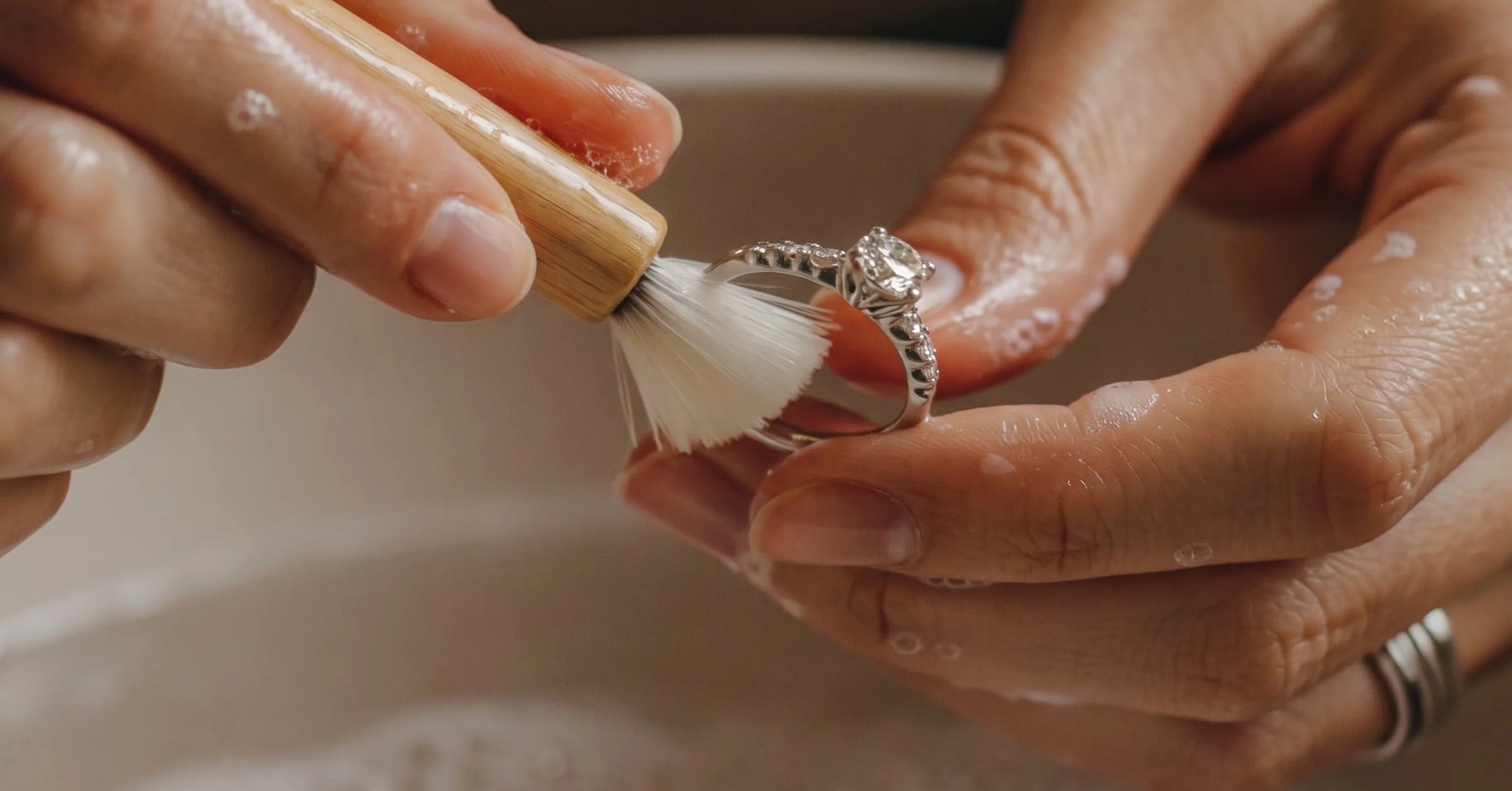 How to Clean Engagement Ring