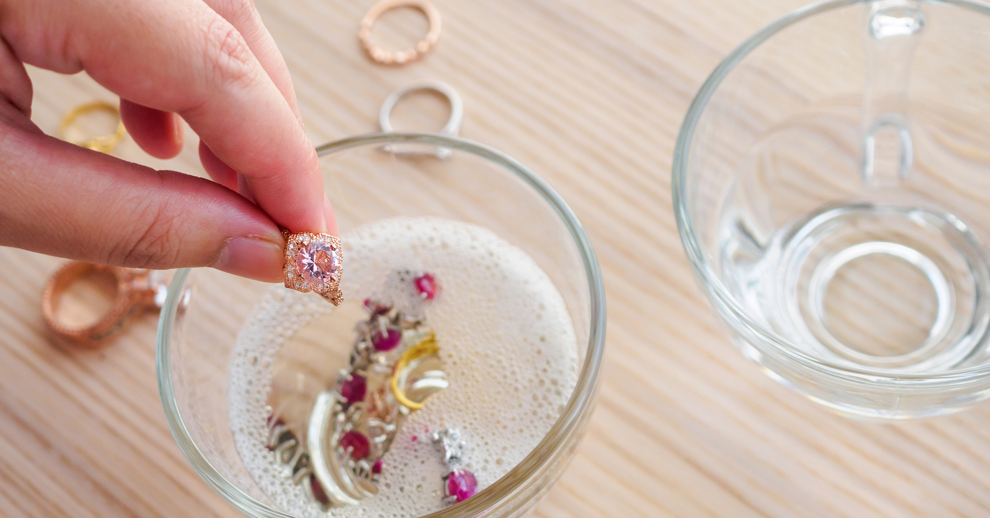 How to Clean Engagement Ring