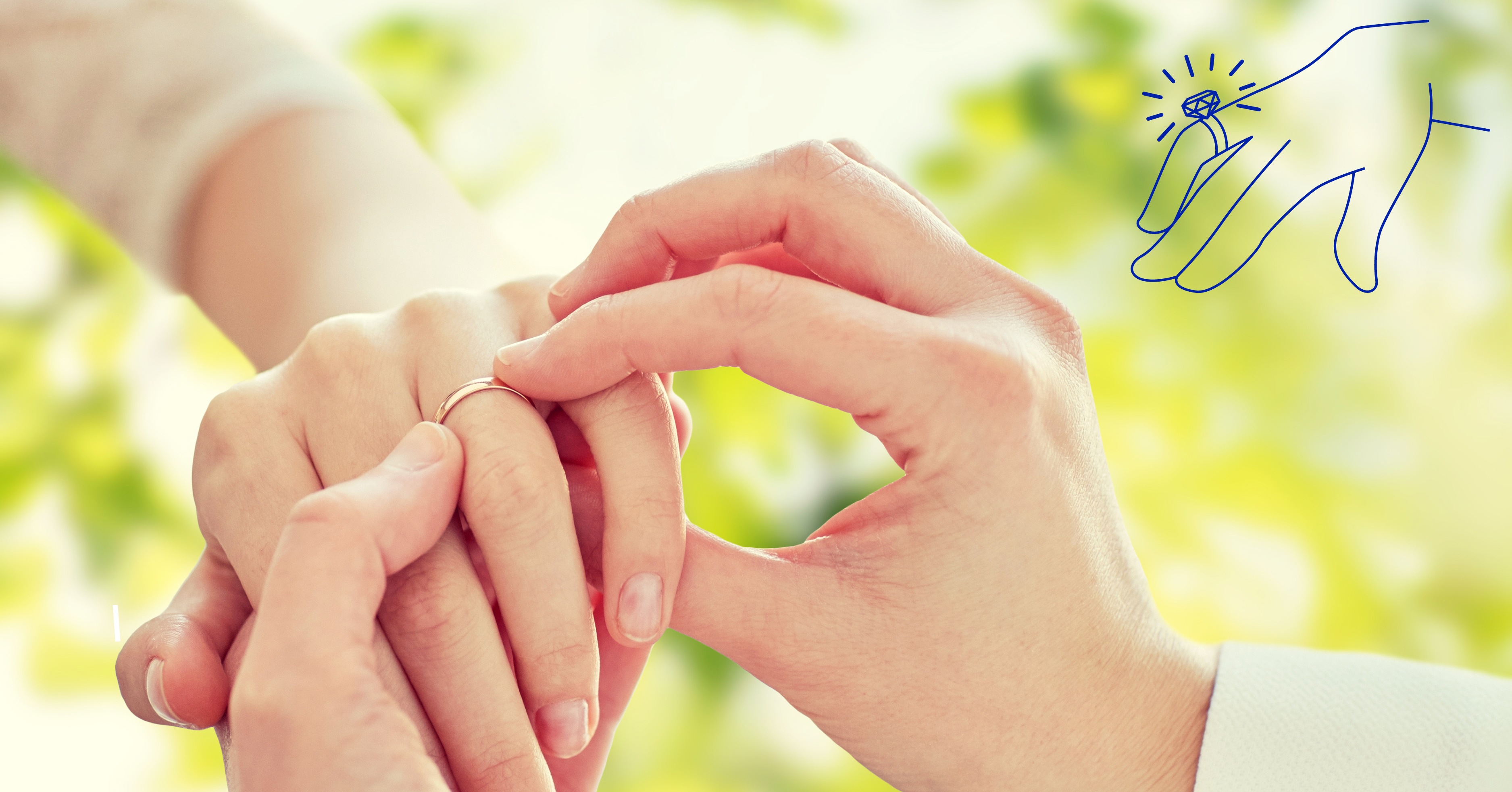 What finger does engagement ring go on? 