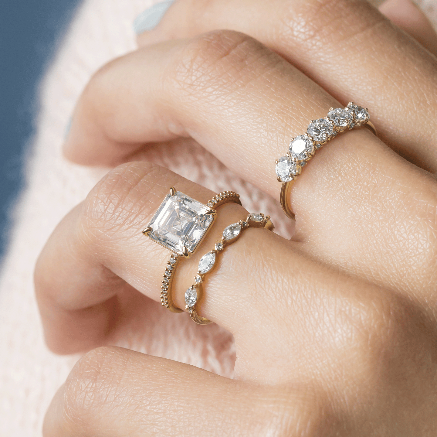 Moissanite Bridal Sets