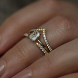 Radiant Solitaire Lab Grown Diamond Engagement Ring