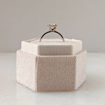 Radiant Halo & Pave Lab Grown Diamond Engagement Ring