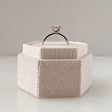 Radiant Halo & Pave Lab Grown Diamond Engagement Ring