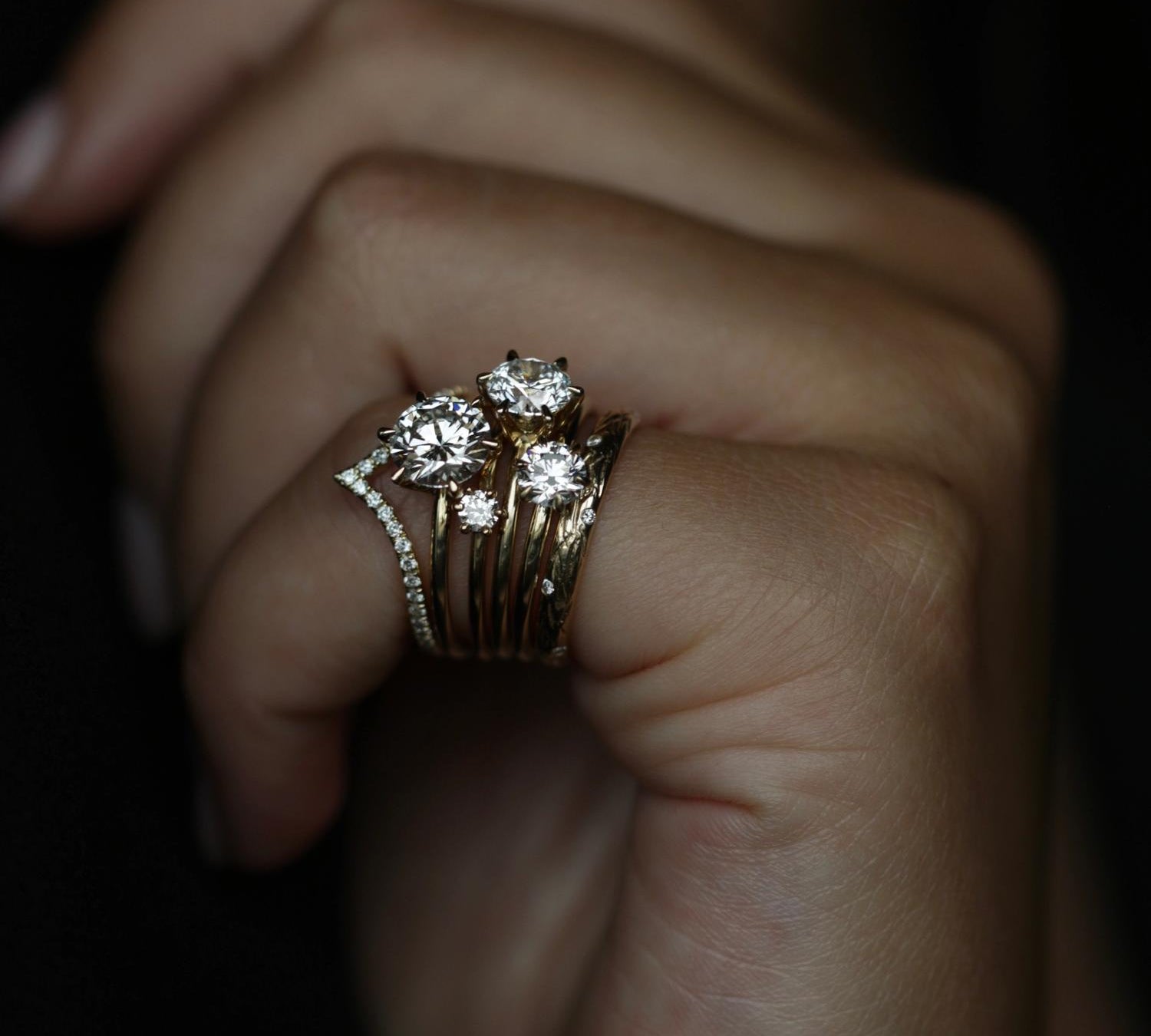 Round Solitaire Lab Grown Diamond Engagement Ring