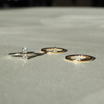 Trillion Solitaire Lab Grown Diamond Engagement Ring