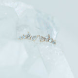 0.4 TCW Pear & Round Cut Moissanite Stud  Earrings