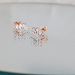 0.34 TCW Baguette Cut Moissanite Stud Earrings