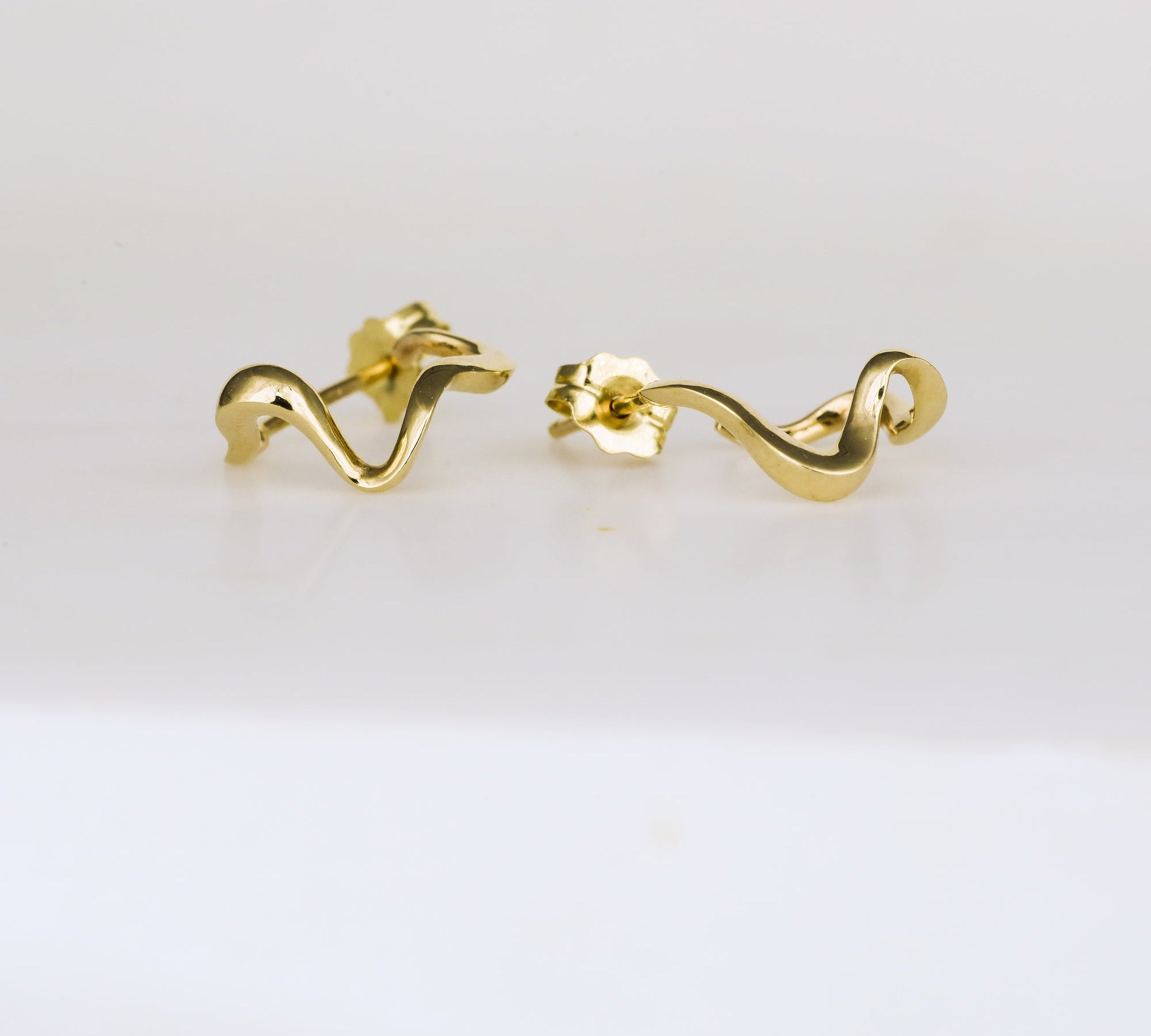 Wave Huggies Earrings