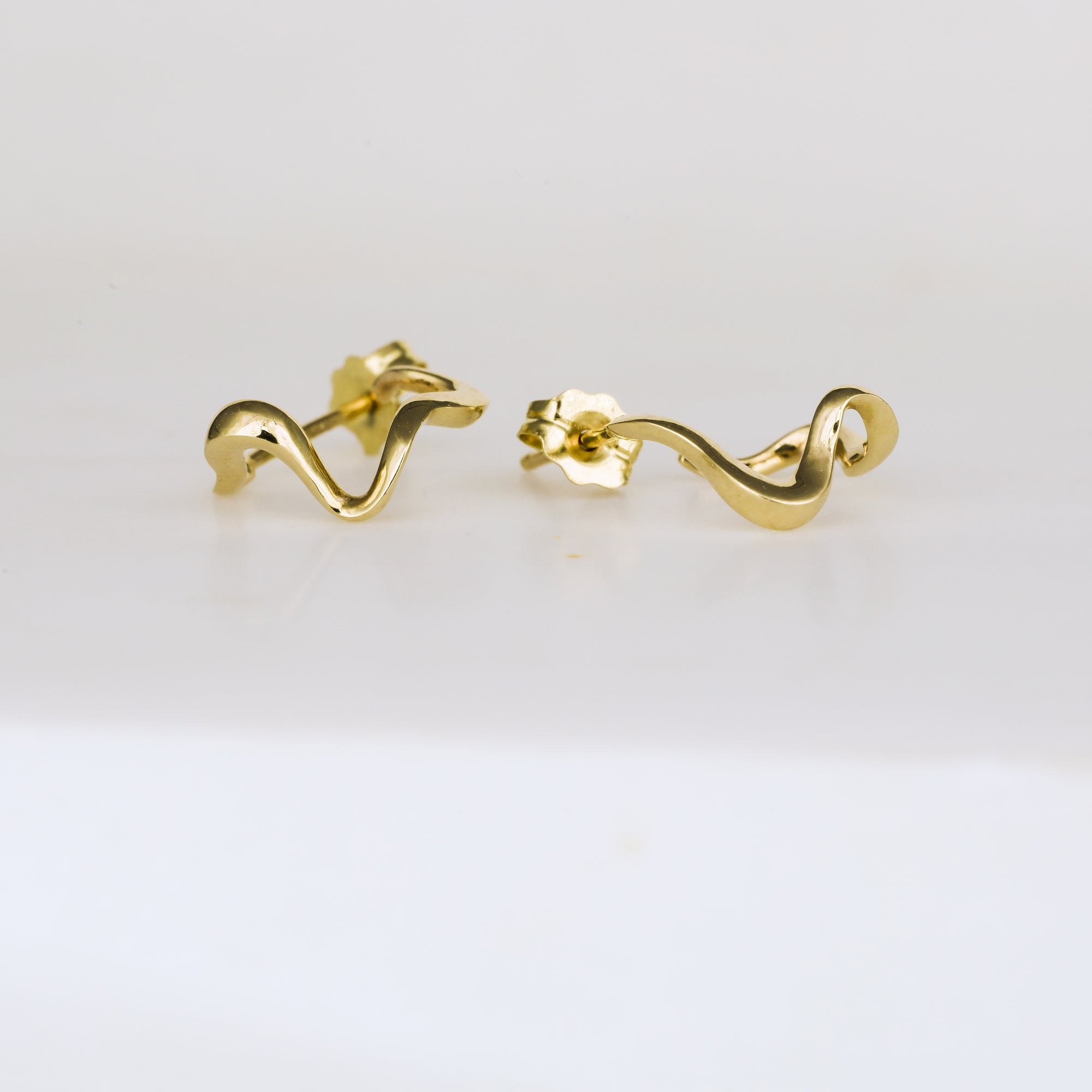 Wave Huggies Earrings