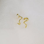 Wave Huggies Earrings