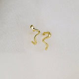 Wave Huggies Earrings
