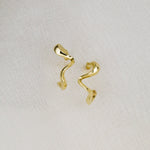 Wave Huggies Earrings