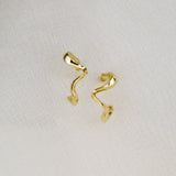 Wave Huggies Earrings