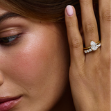 2.05 CT Pear Diamond Solitaire Engagement Ring