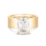 3.50 CT Elongated Cushion Lab Grown Diamond Engagement Ring