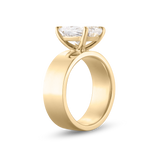3.50 CT Elongated Cushion Lab Grown Diamond Engagement Ring