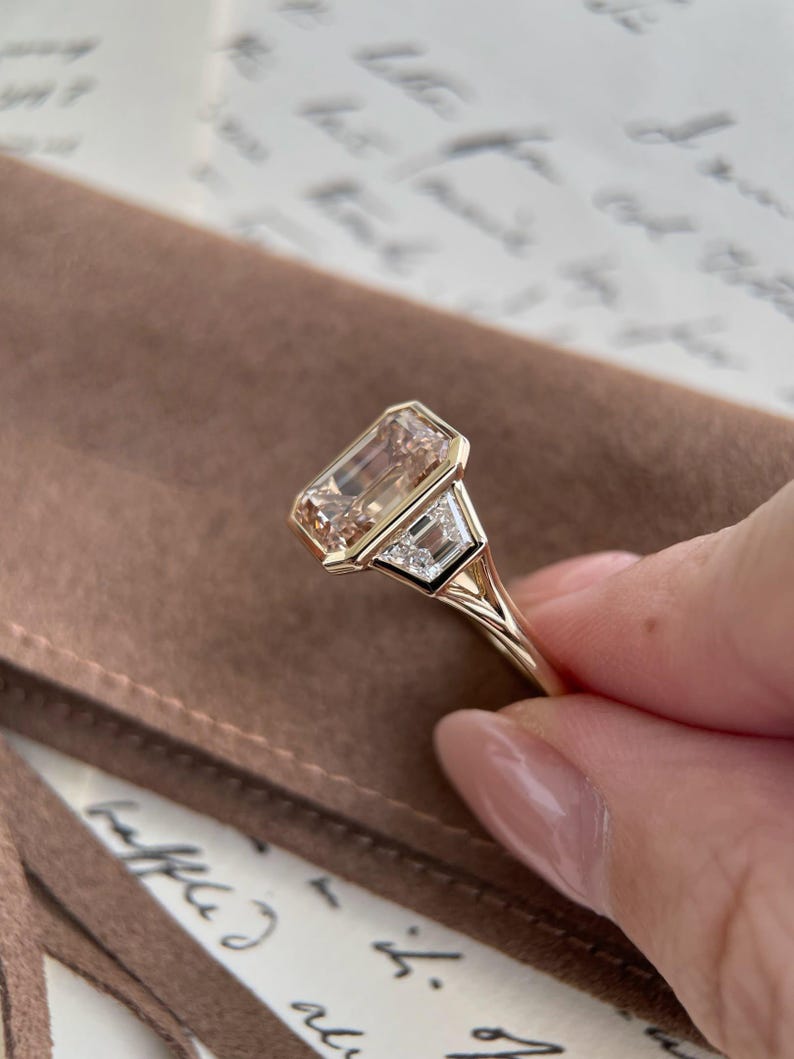 Round Cut Solitaire Lab Grown Diamond Engagement Ring