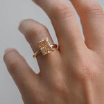 Round Cut Solitaire Lab Grown Diamond Engagement Ring
