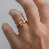 Round Cut Solitaire Lab Grown Diamond Engagement Ring