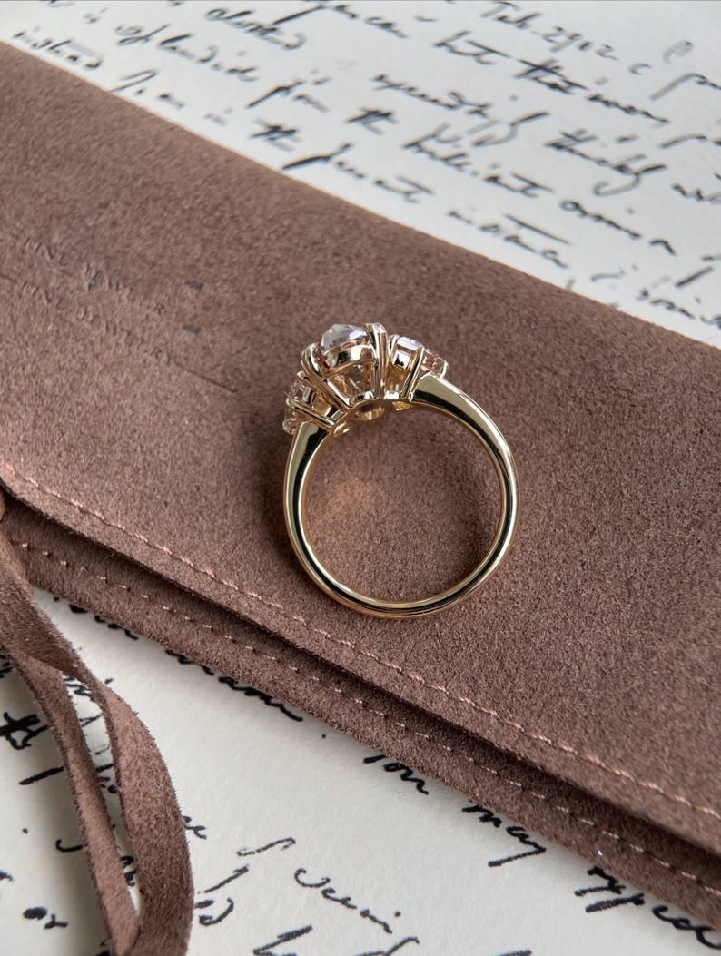 Round Cut Solitaire Lab Grown Diamond Engagement Ring