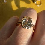 Round Cut Solitaire Lab Grown Diamond Engagement Ring