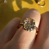 Round Cut Solitaire Lab Grown Diamond Engagement Ring