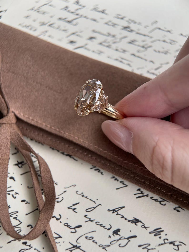 Round Cut Solitaire Lab Grown Diamond Engagement Ring