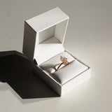 Stunning 1 CT Marquise Moissanite Engagement Ring with Solitaire Design