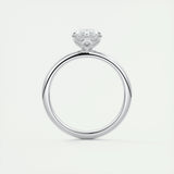 1.5 CT Marquise Solitaire CVD F/VS1 Diamond Engagement Ring 7