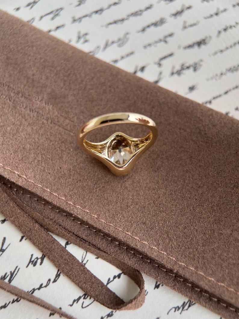 Round Cut Solitaire Lab Grown Diamond Engagement Ring
