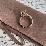 Round Cut Solitaire Lab Grown Diamond Engagement Ring