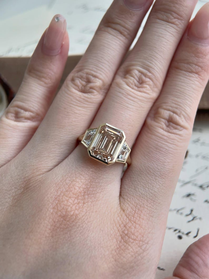 Round Cut Solitaire Lab Grown Diamond Engagement Ring