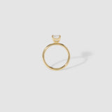 3 CT Oval Shaped Solitaire Lab Grown Diamond Engagement Ring