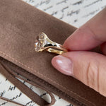 Round Cut Solitaire Lab Grown Diamond Engagement Ring