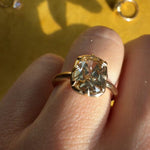 Round Cut Solitaire Lab Grown Diamond Engagement Ring