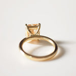 Round Cut Solitaire Lab Grown Diamond Engagement Ring