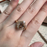 Round Cut Solitaire Lab Grown Diamond Engagement Ring