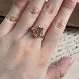 Round Cut Solitaire Lab Grown Diamond Engagement Ring