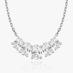 3.50 TCW Oval  Lab Grown Diamond Necklace