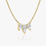 1.0 TCW Pear  Lab Grown Diamond Necklace