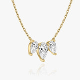 2.0 TC Pear  Lab Grown Diamond Necklace