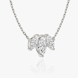 2.0 TC Marquise Lab Grown Diamond Necklace