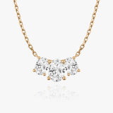 2.0 TC Oval Lab Grown Diamond Necklace