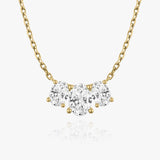 2.0 TC Oval Lab Grown Diamond Necklace