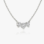 1.0 TCW Round  Lab Grown Diamond Necklace