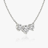 2.0 TC Round  Lab Grown Diamond Necklace
