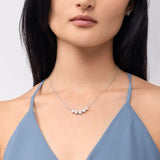 3.50 TCW Round  Lab Grown Diamond Necklace