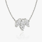 1.0 TCW Marquise  Lab Grown Diamond Necklace