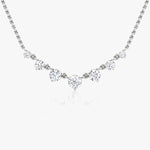 0.25 CT Round  Lab Grown Diamond Necklace