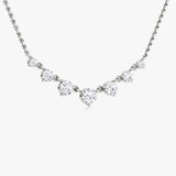 0.25 CT Round  Lab Grown Diamond Necklace